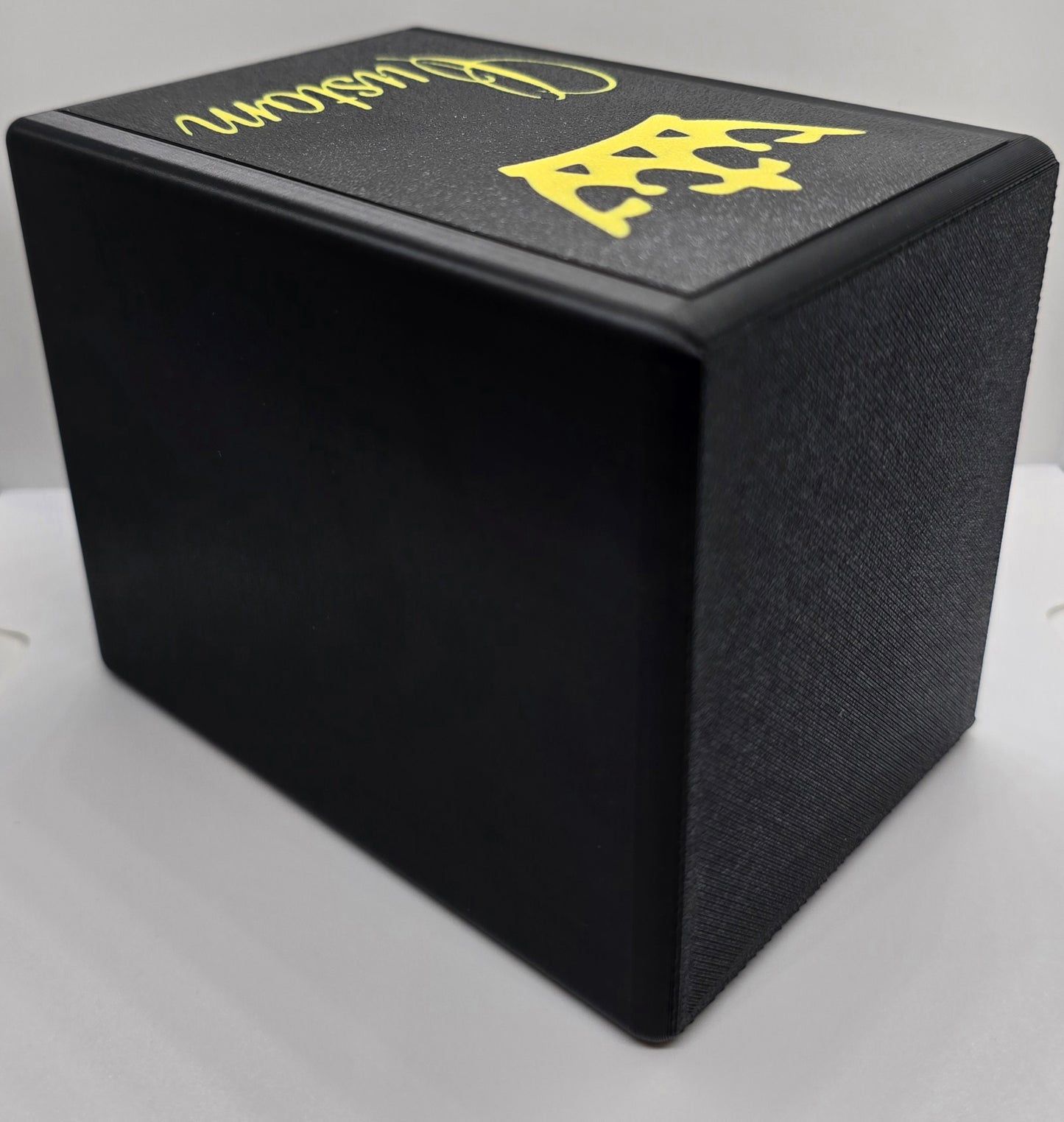 Personalized 3 Drawer Jewelry Box (CROWN STYLE) - Customizable Text - 5" x 3.25" x 3.75"