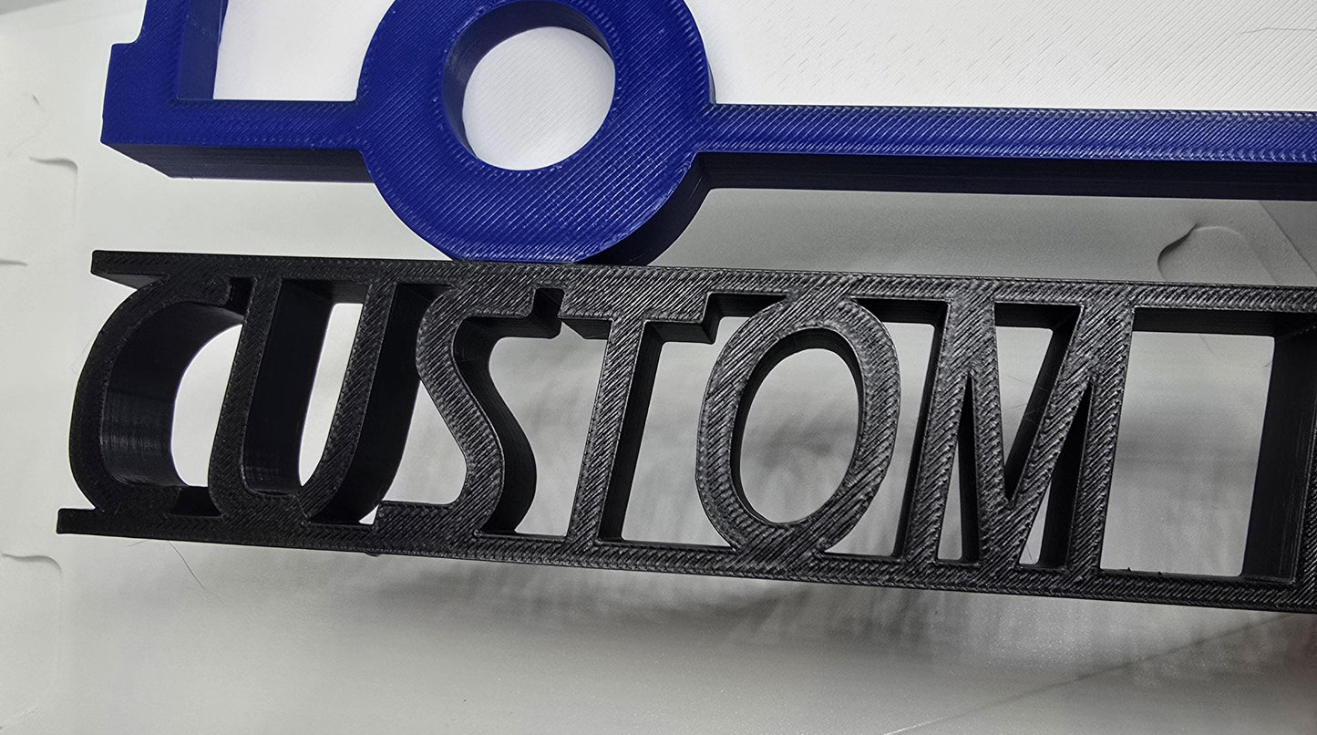 Personalized USPS United States Postal Service Desk Name Plate - Custom Name in USPS Font