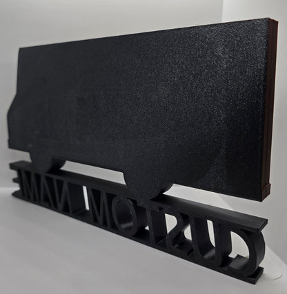 Personalized UPS United Parcel Service Desk Name Plate - Custom Name or Text