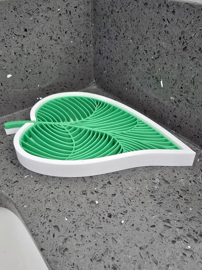 Updated Leaf Soap Dish - Multiple Color Schemes Available