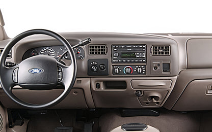 1999-2004 Ford F-250 F-350 Pre-Wired 2/3 Size Cubby Accessory 4 Switch Panel