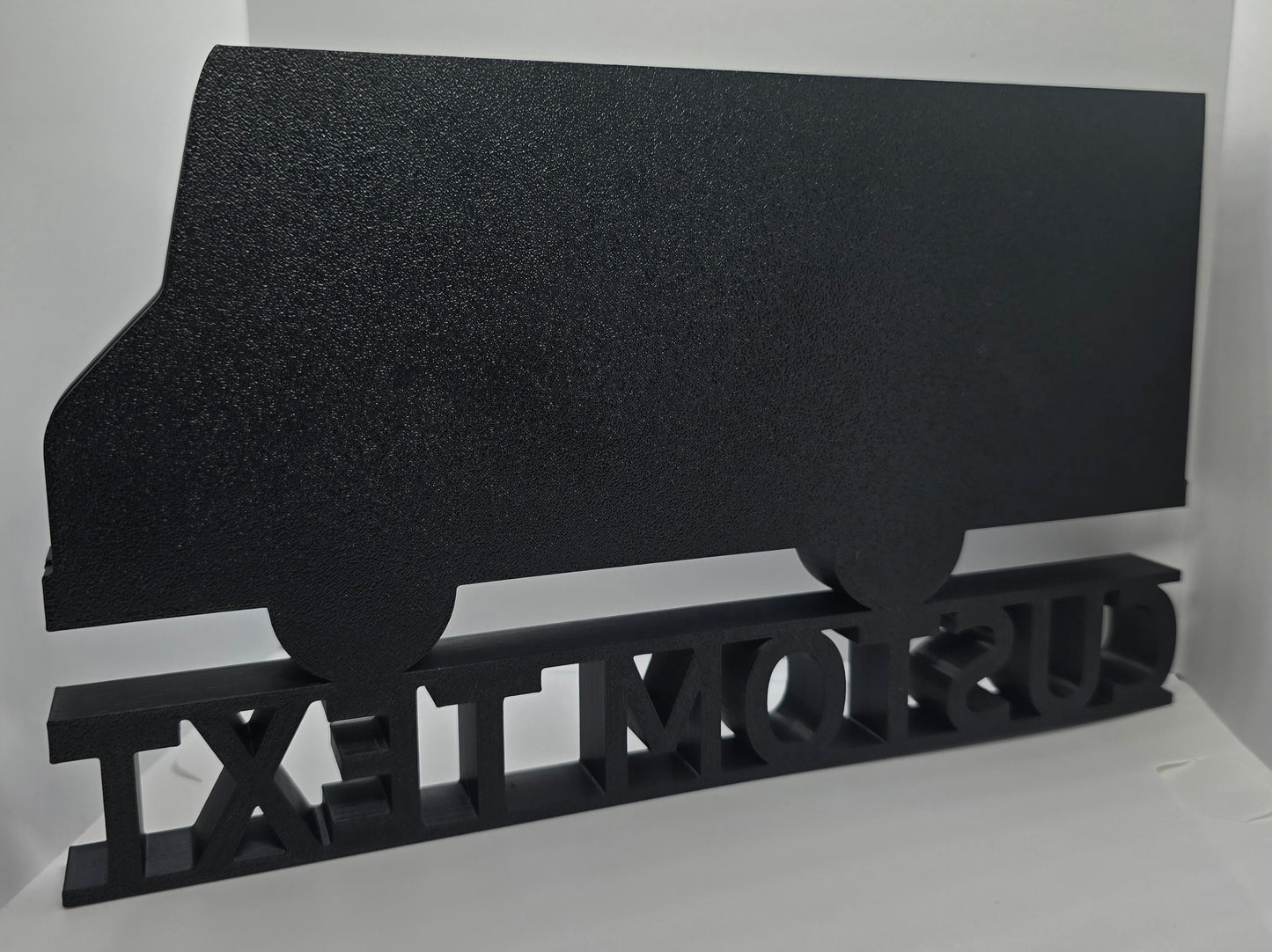 Personalized Amazon Truck Desk Name Plate - Custom Name or Text