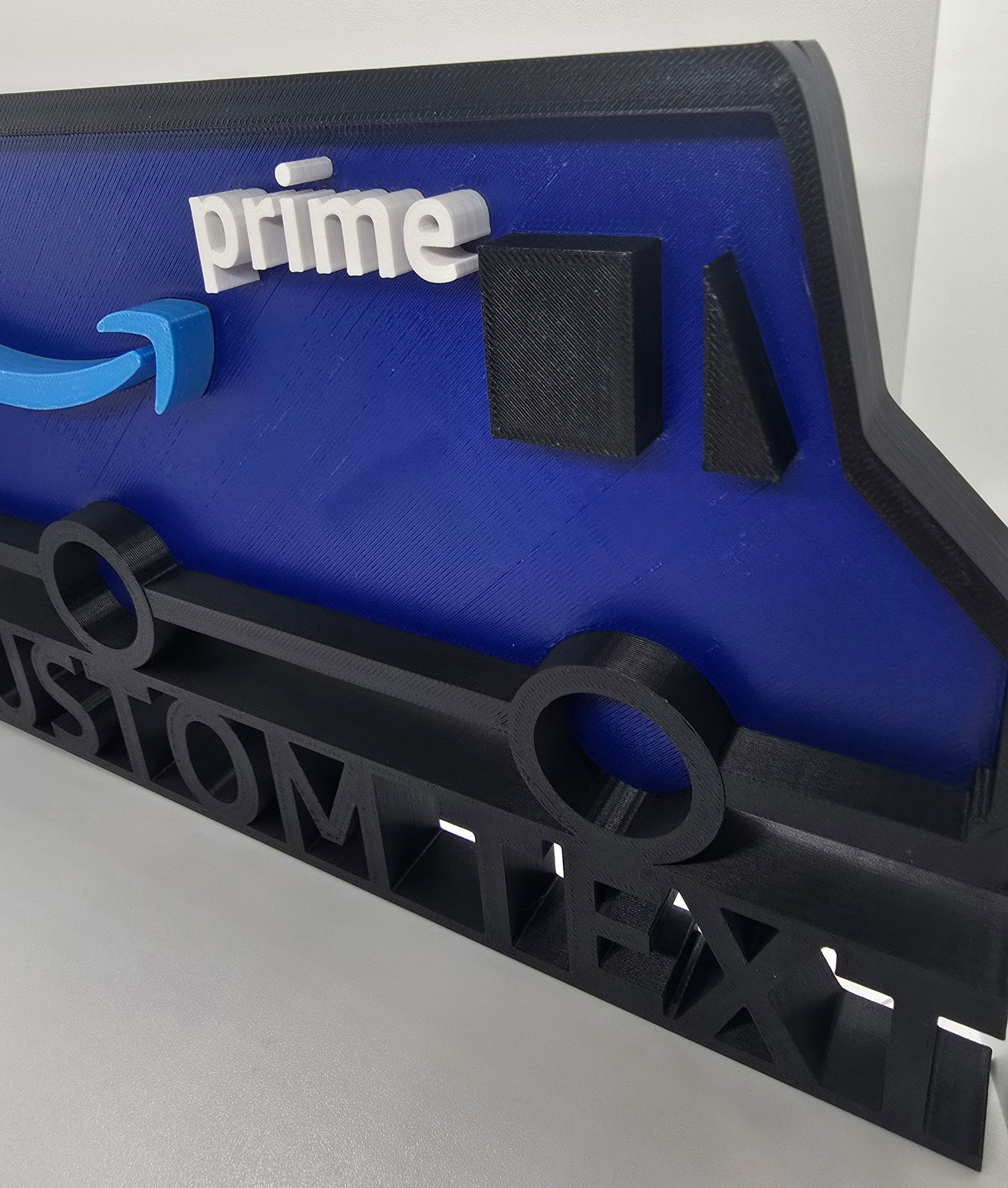 Personalized Amazon Truck Desk Name Plate - Custom Name or Text