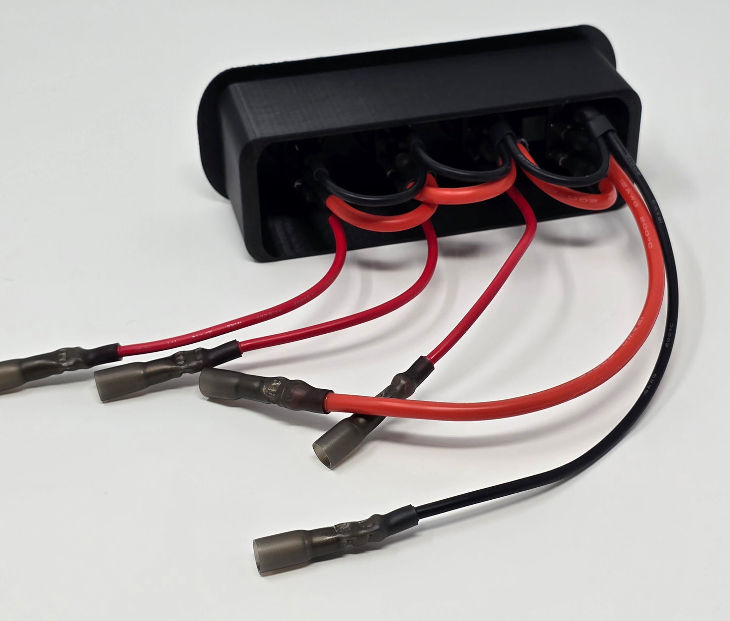 1999-2004 Ford F-250 F-350 Pre-Wired 2/3 Size Cubby Accessory 3 Switch Panel