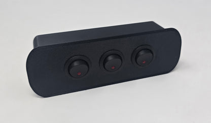 1999-2004 Ford F-250 F-350 Excursion - EMPTY - 2/3 Size Cubby Accessory Switch Panel