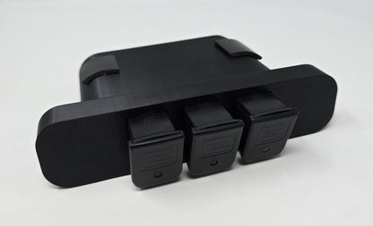 Ford F-250 F-350 Excursion Glock Magazine Holder – Full Size Cubby Insert (1999-2004)