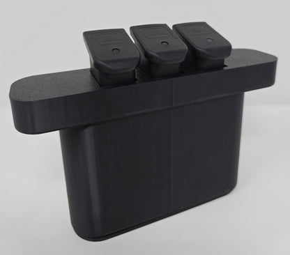 Ford F-250 F-350 Excursion Glock Magazine Holder – Full Size Cubby Insert (1999-2004)
