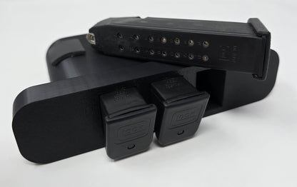 Ford F-250 F-350 Excursion Glock Magazine Holder – Full Size Cubby Insert (1999-2004)