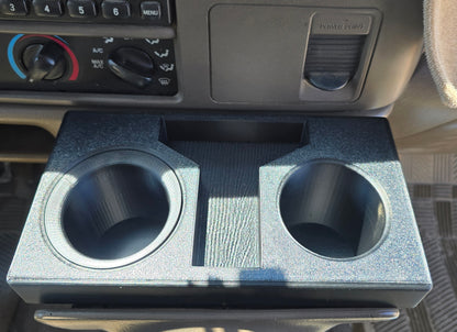 Ford 1999-2007 F-250 F-350 Excursion Pull Out Dash Cup Holder Enhancer
