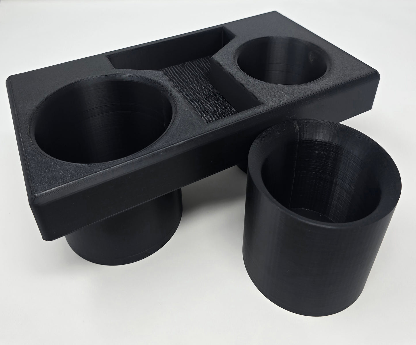 Ford 1999-2007 F-250 F-350 Excursion Pull Out Dash Cup Holder Enhancer