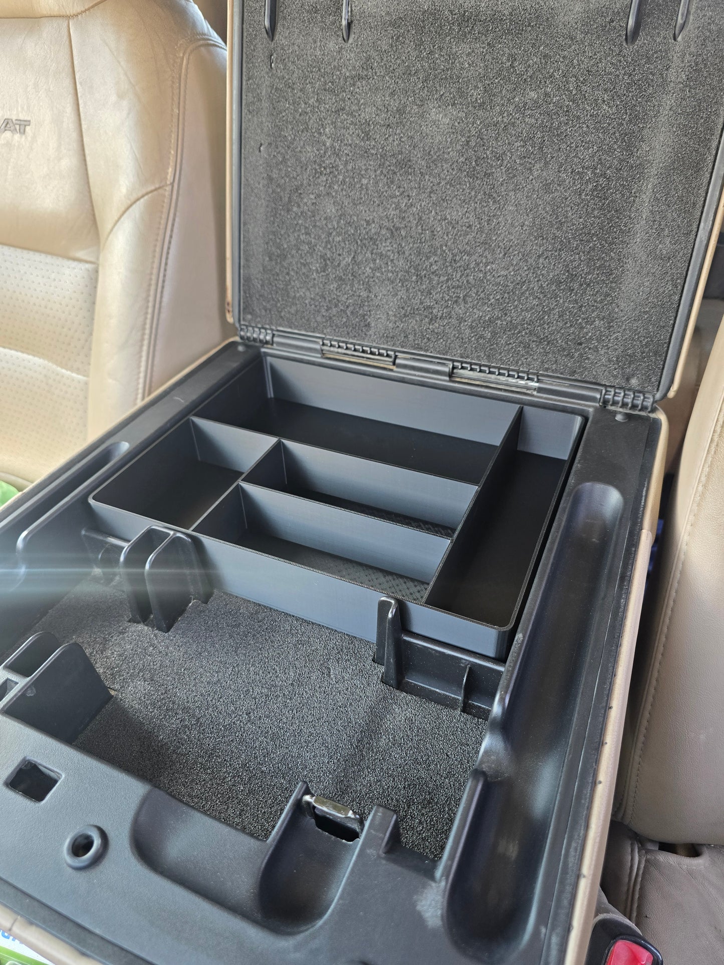 Ford 1999-2007 F-250 F-350 2000-2005 Excursion Center Console Organizer