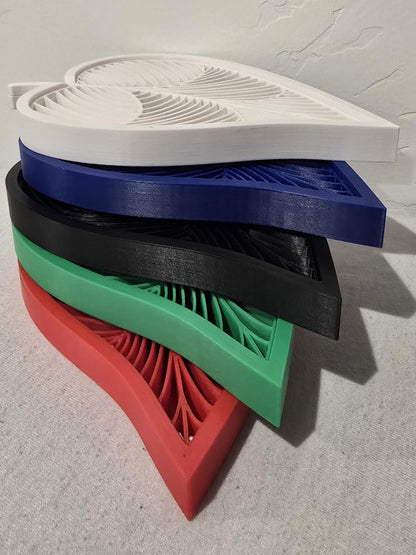 Updated Leaf Soap Dish - Multiple Color Schemes Available
