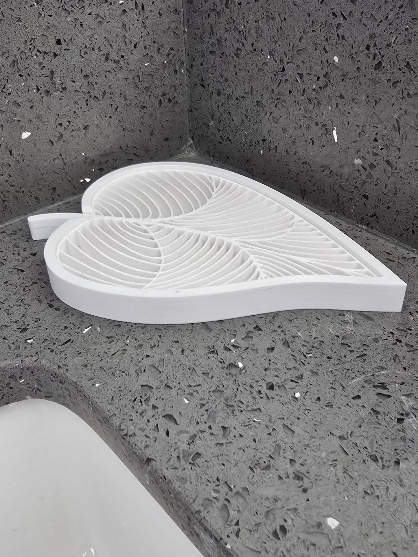 Updated Leaf Soap Dish - Multiple Color Schemes Available