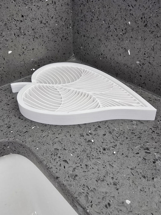 Updated Leaf Soap Dish - Multiple Color Schemes Available