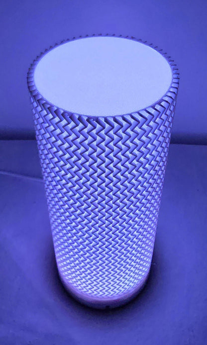USB Powered - ZIGZAG Bambu LED Desk Lamp Light - Remote Allows 16 Colors and Various Modes