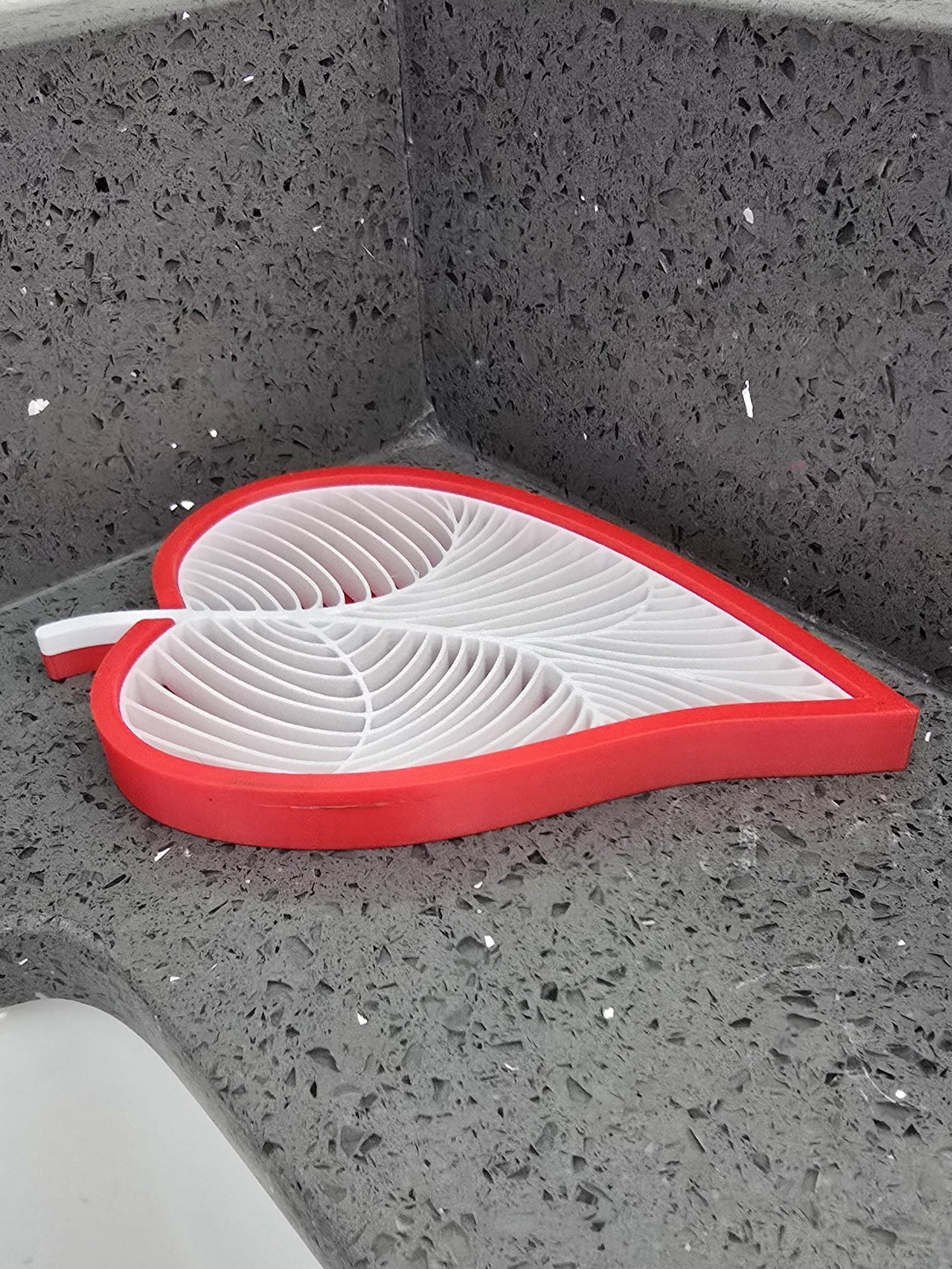 Updated Leaf Soap Dish - Multiple Color Schemes Available