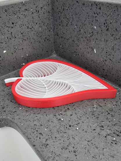 Updated Leaf Soap Dish - Multiple Color Schemes Available
