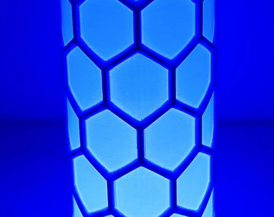 USB Powered - HEX Bambu LED Desk Lamp Light - Remote Allows 16 Colors and Various Modes